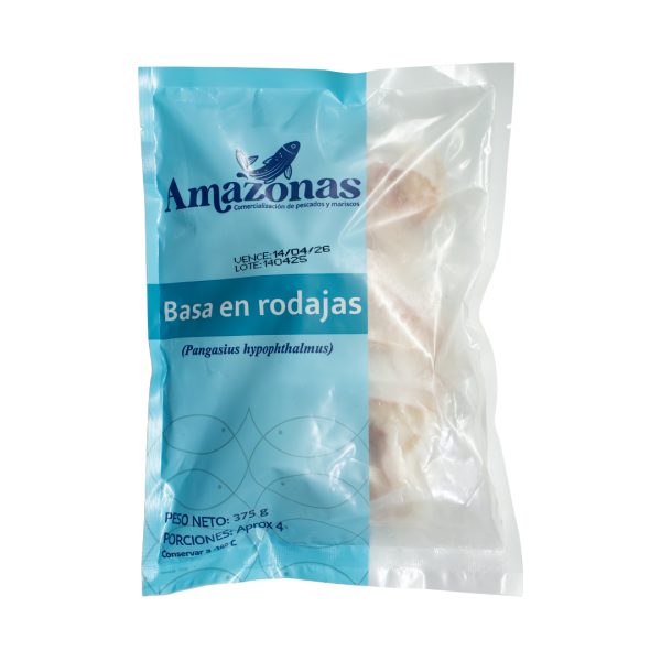Basa en rodajas por 500 gramos