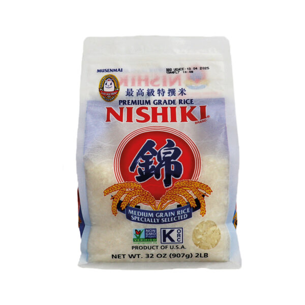 Arroz Sushi por 907 Gramos - Nishiki