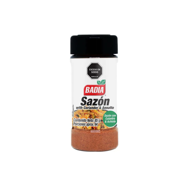 Sazón Cilantro Y Achiote por 85 gramos - Badia