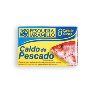 Caldo de Pescado por 8 cubos - Pesquera Jaramillo