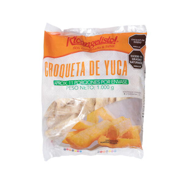 Yuca en Croquetas por 1000 gramos - Calypso
