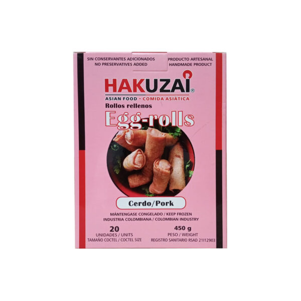 Egg-Roll Cerdo por 20 unidades- Hakuzai