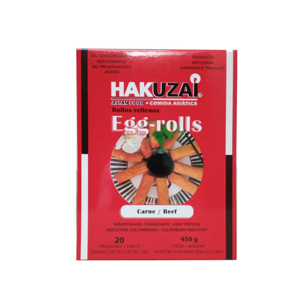 Egg-Roll Carne por 20 unidades - Hakuzai