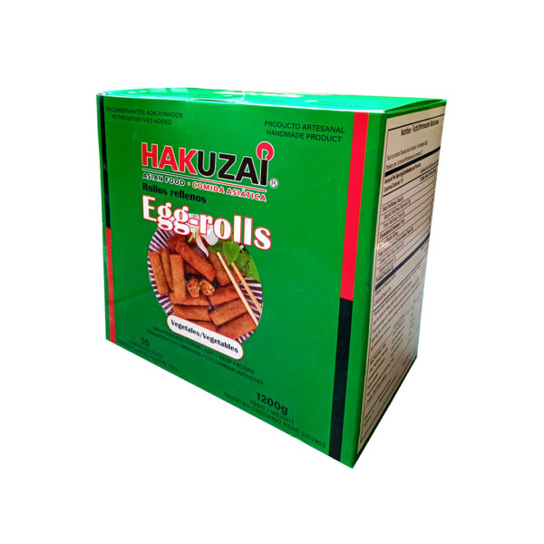 Egg-Roll Vegetal por 50 unidades - Hakuzai