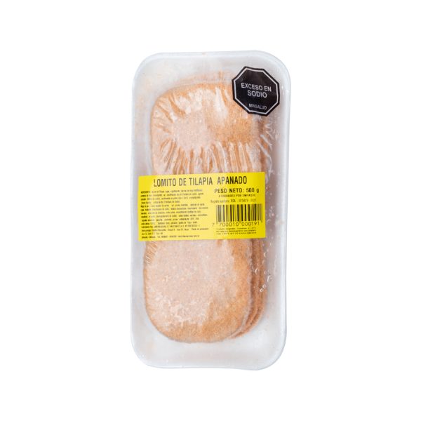 Lomito de Tilapia Apanado por 500 gramos