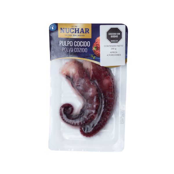 Tentáculos de Pulpo Cocidos por 200 gramos