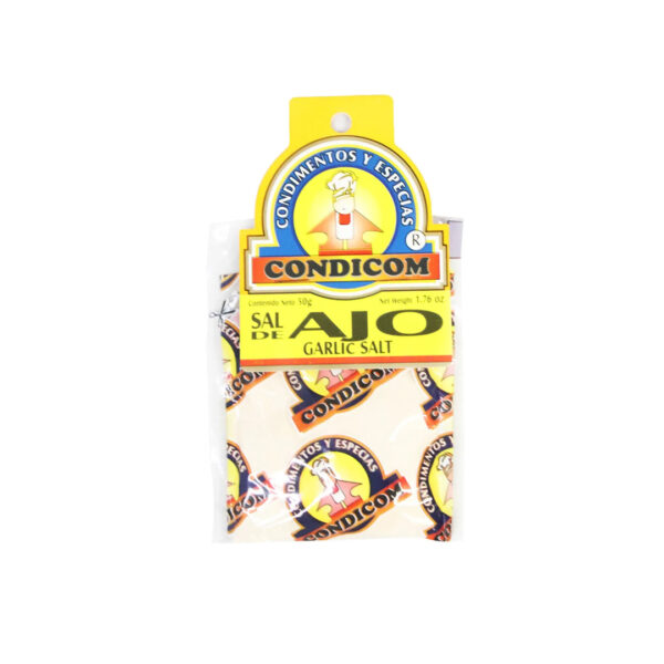 Sal de Ajo por 50 gramos - Condicom