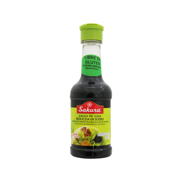 Salsa de Soya Baja en Sodio por 150 ml - Sakura
