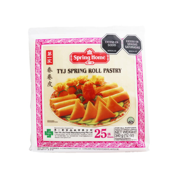 Spring Roll Pastry 8″ por 25 Unidades - Best Choice