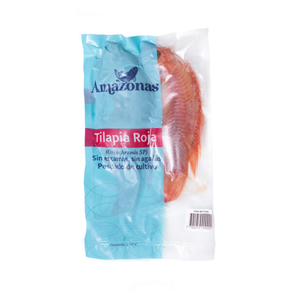 Tilapia Roja al vacio por 500 gramos
