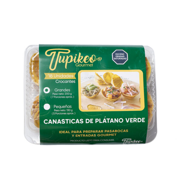 Canasticas de Patacón - Tupikeo