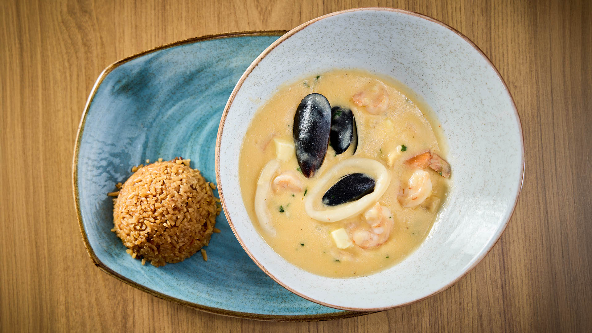 Cazuela de mariscos